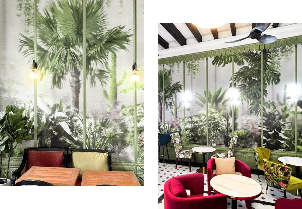 Look Of Tropical Resto Installation