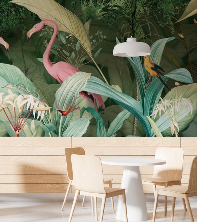Rimura Flamingo In Love wallpaper