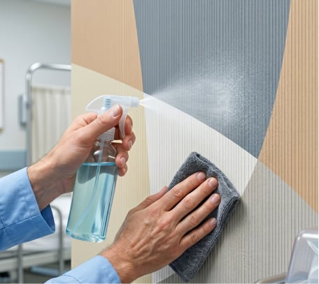 Wasy to clean wallpaper