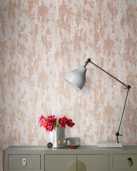 Graham & Brown | VERMEIL | Industrial Texture Copper 104134