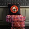 MINDTHEGAP | ASIAN CRANE Embroidered Cushion | LC40034