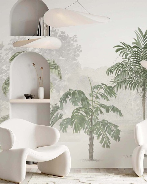 Honpo | Palm Mural