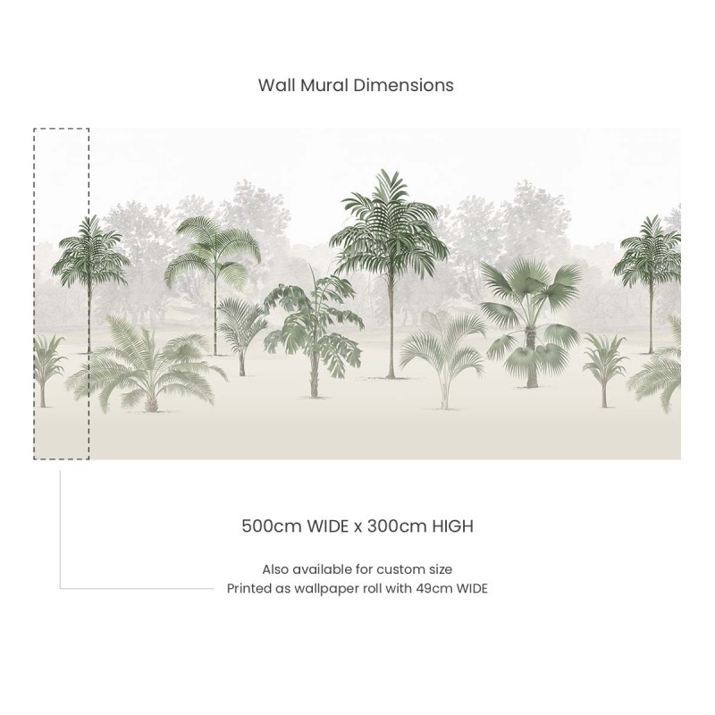 Honpo | Palm Mural