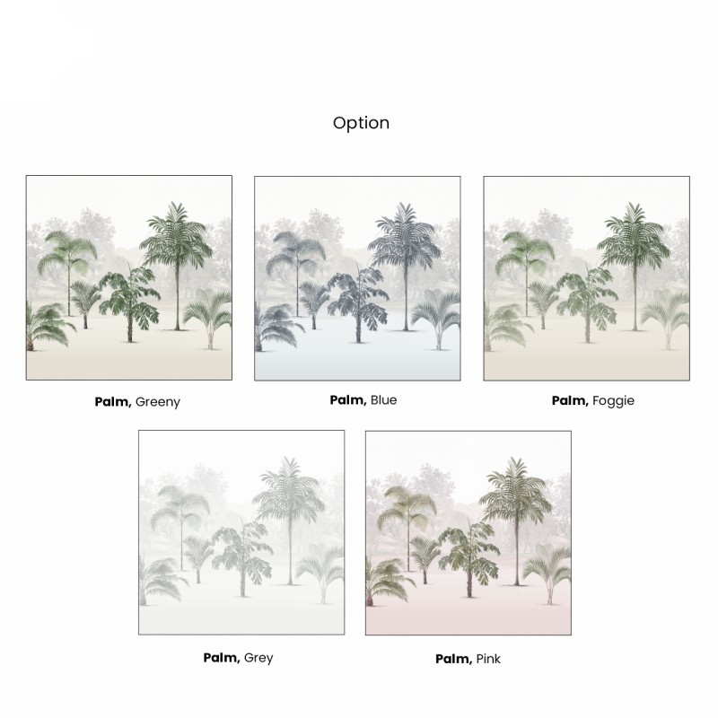 Honpo | Palm Mural