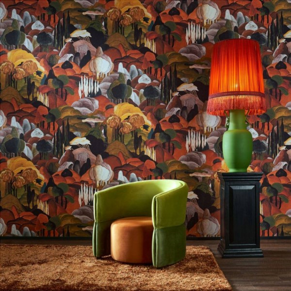 All’Ombra dei Cipressi | 97500 Morning Glow | Décors & Panoramiques