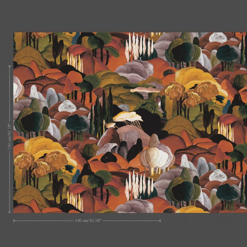 All’Ombra dei Cipressi | 97500 Morning Glow | Décors & Panoramiques