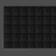 Caisson | 43521 | Eclipse - Black & White Edition