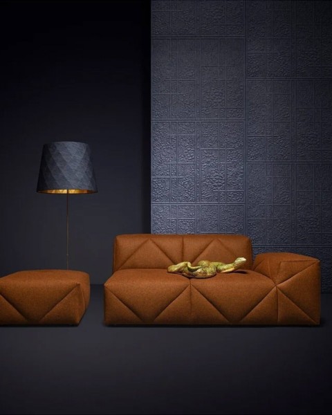 Shoji Blossom | MO3030 Denim | Mooi Wallcovering Tokyo Blue
