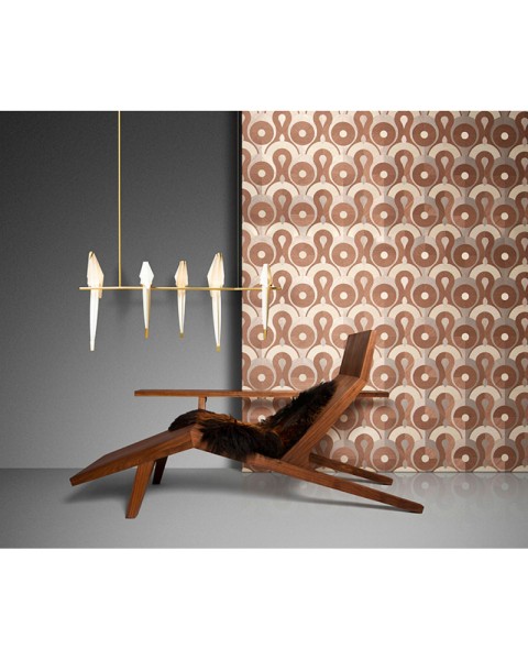 Queen Cobra | MO4011 Powder | Moooi Wallcovering Memento Moooi