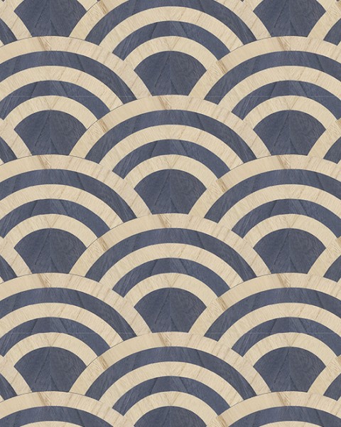 Lucky O's | MO3043 | Moooi Wallcovering Tokyo Blue