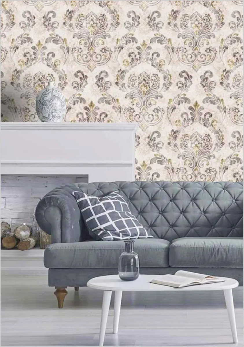 Damask Wallpaper