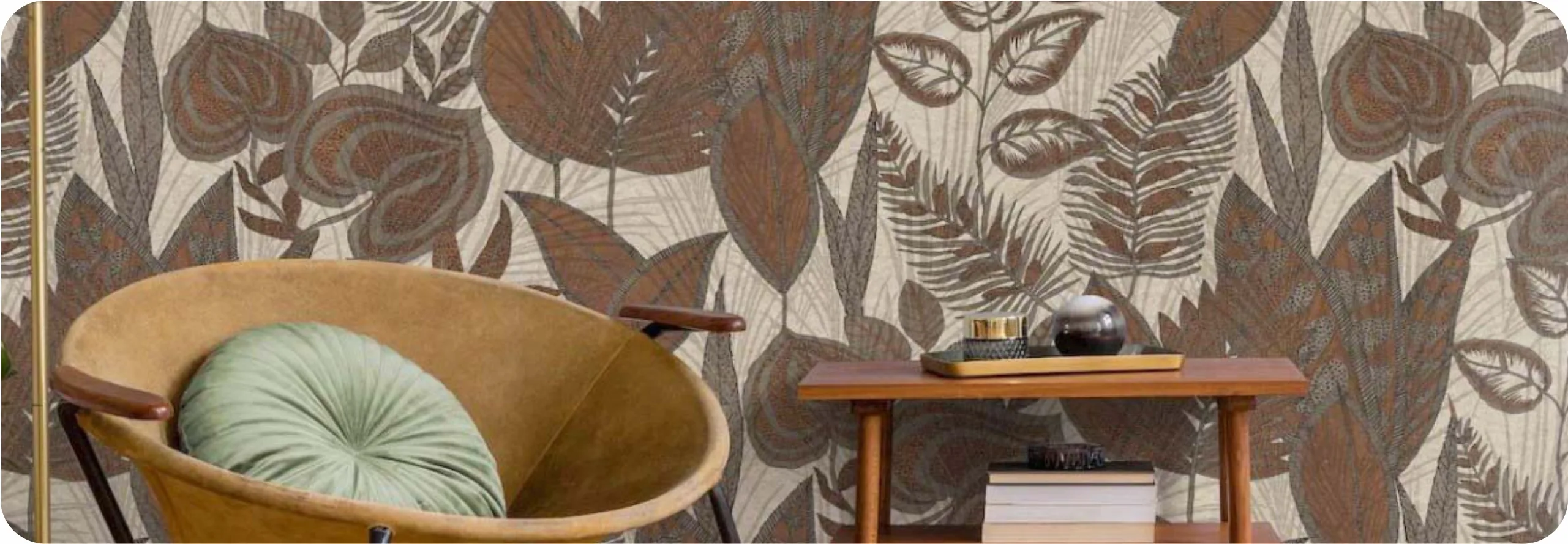 Brown Pattern Wallpaper