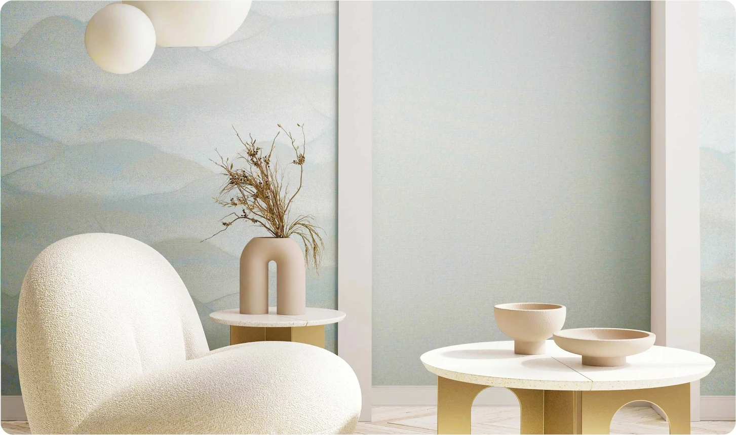 Bold Blue wallpaper collection perfect for your home
