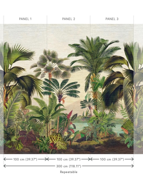 Arte | Décors & Panoramiques | Rêverie tropicale | 26770A