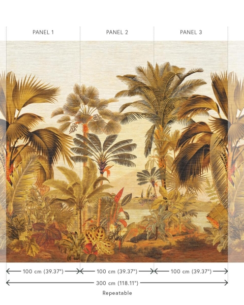Arte | Décors & Panoramiques | Rêverie tropicale | 26771A