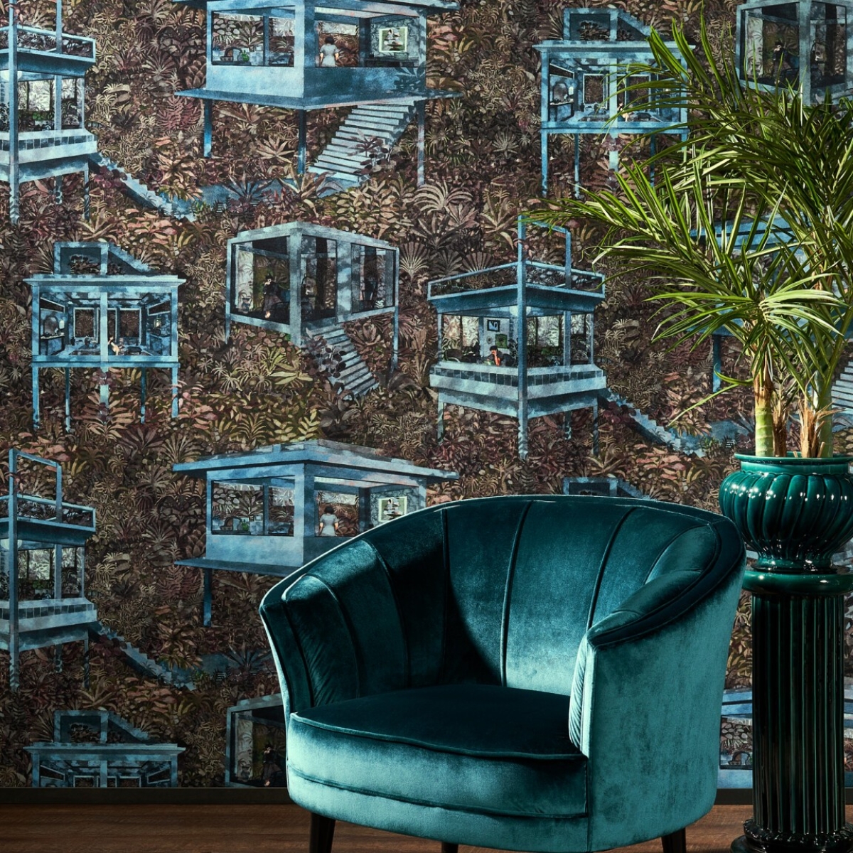 Arte | Décors & Panoramiques | Palafitas Amazonia | 97582