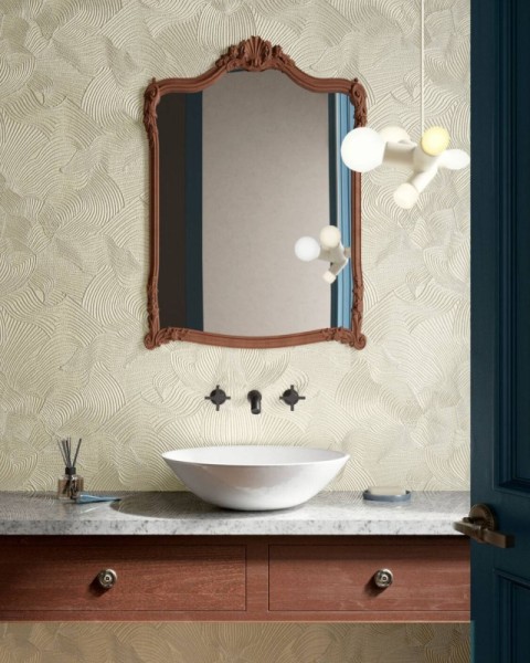 Techno Bee Embroidered | Moooi Wallcovering Green House
