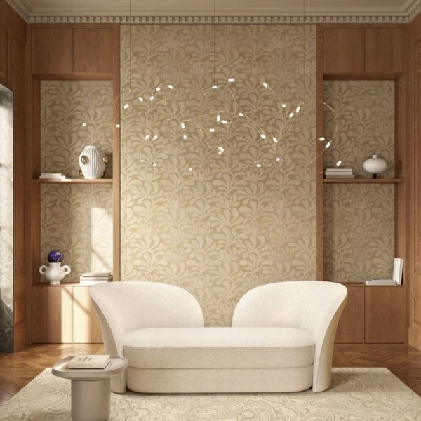 Woodblock Beetle Fern | Moooi Wallcovering Green House