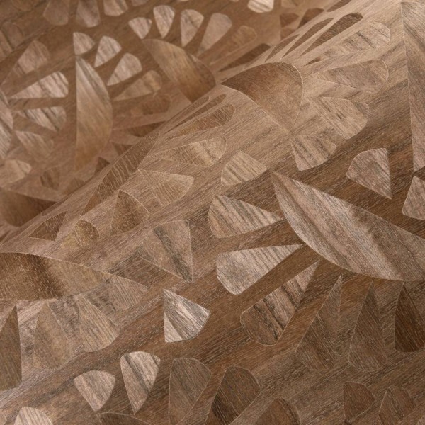 Woodblock Beetle Flora |  Moooi Wallcovering Green House