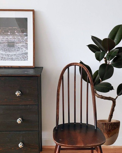 Botanical Sticker | Ficus Burgundy | HMST-BTS-M09