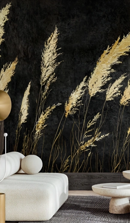 Wallpaper look stunning at bedroom area