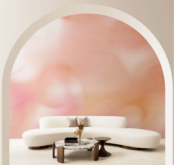 Pink gradient for home