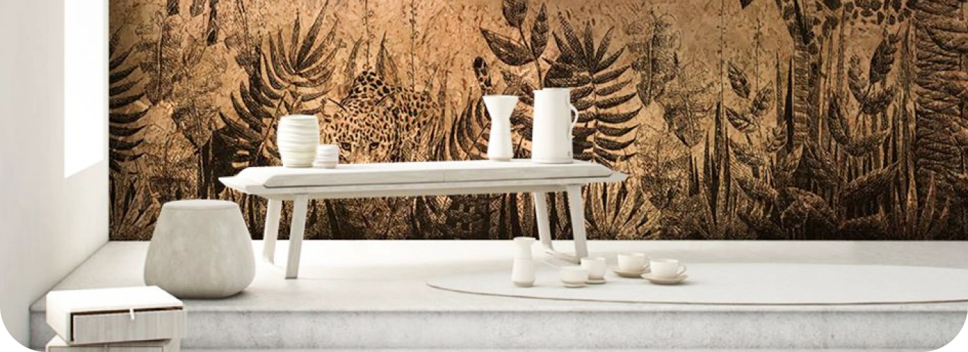Elegant luxury Wallpaper at home A