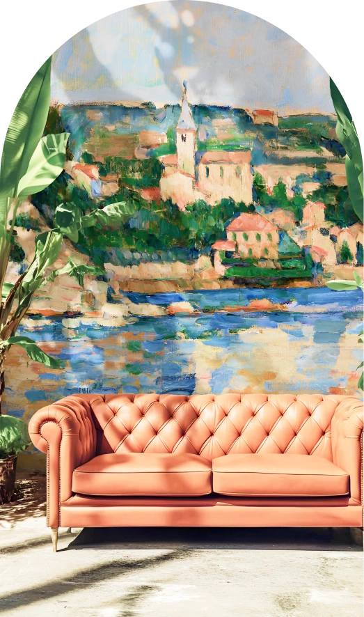 Colorful wallpaper landscape