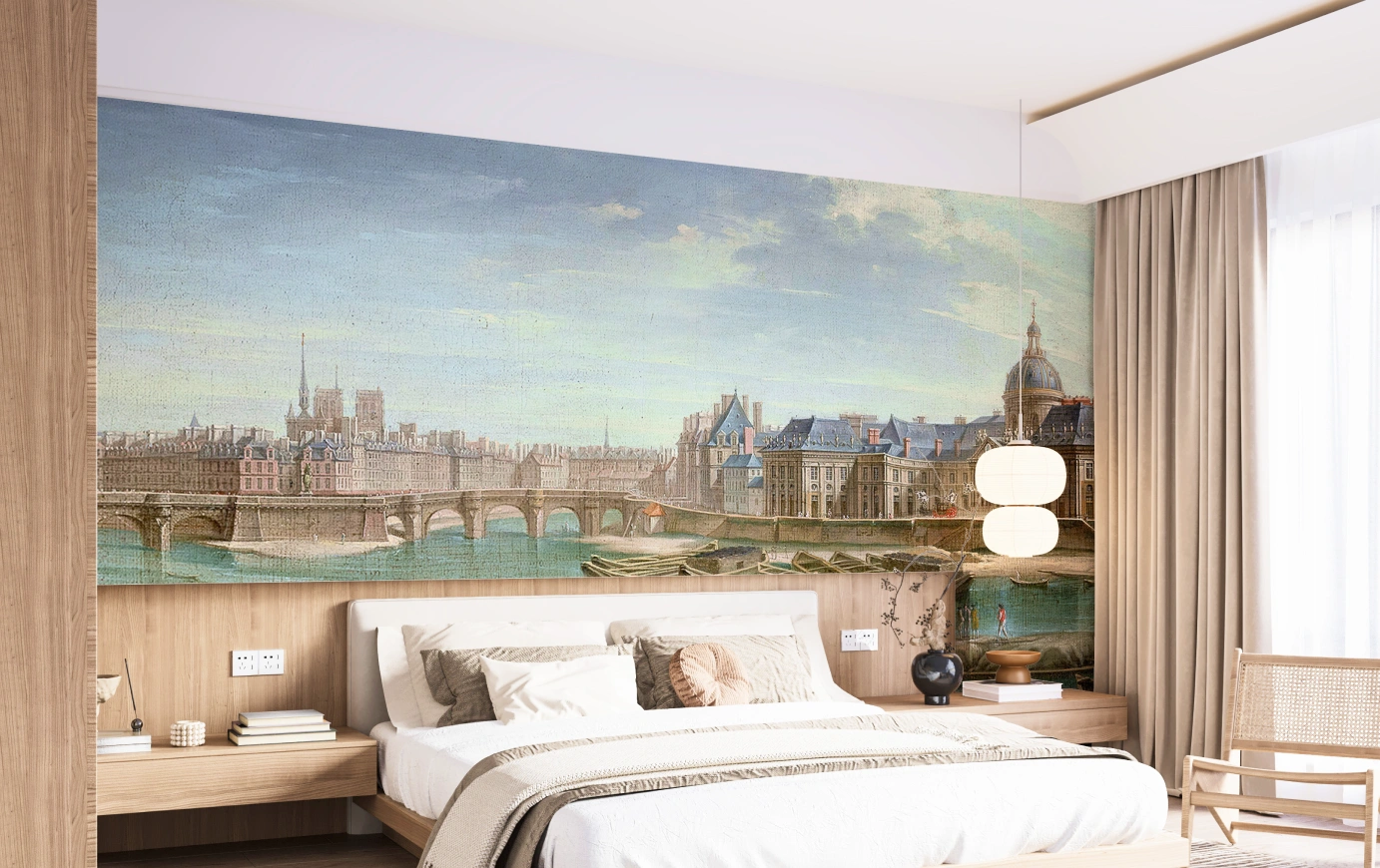Vintage and classic wallpaper look