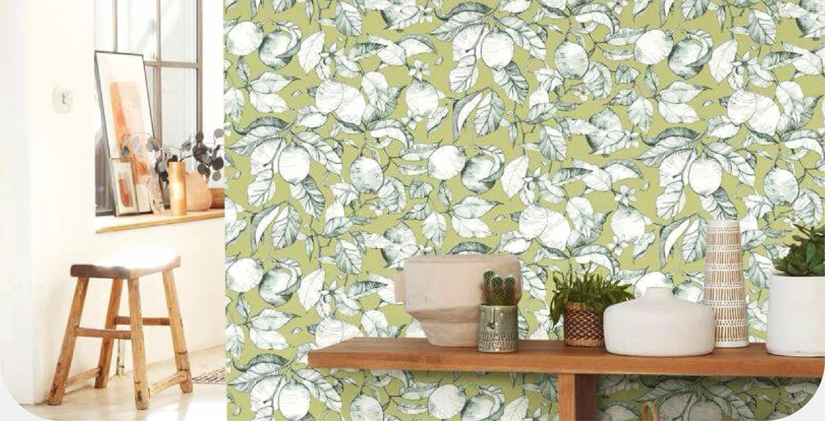 Casadeco Soliflore Wallpaper Design