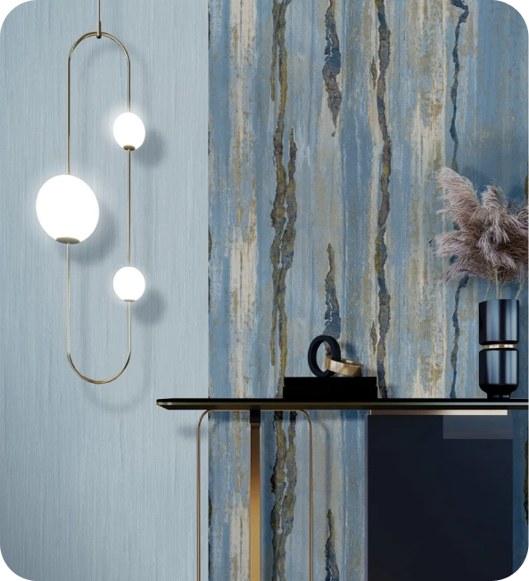 Abstract blue by Cristiana Masi Cromie Collection