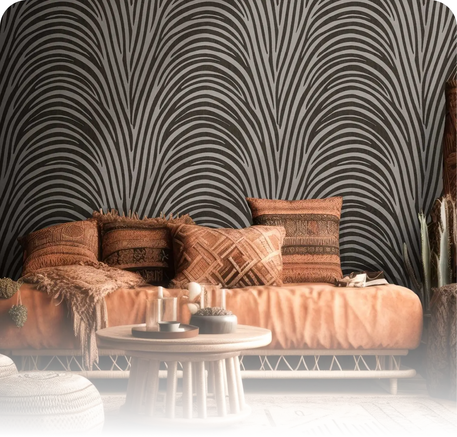 Stripe palma less pattern by cristiana masi