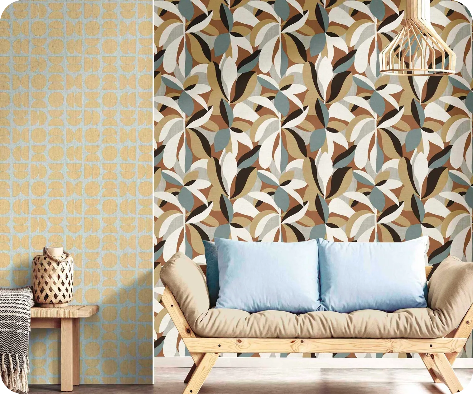 Discover your living room space with energie collection Wallpaper