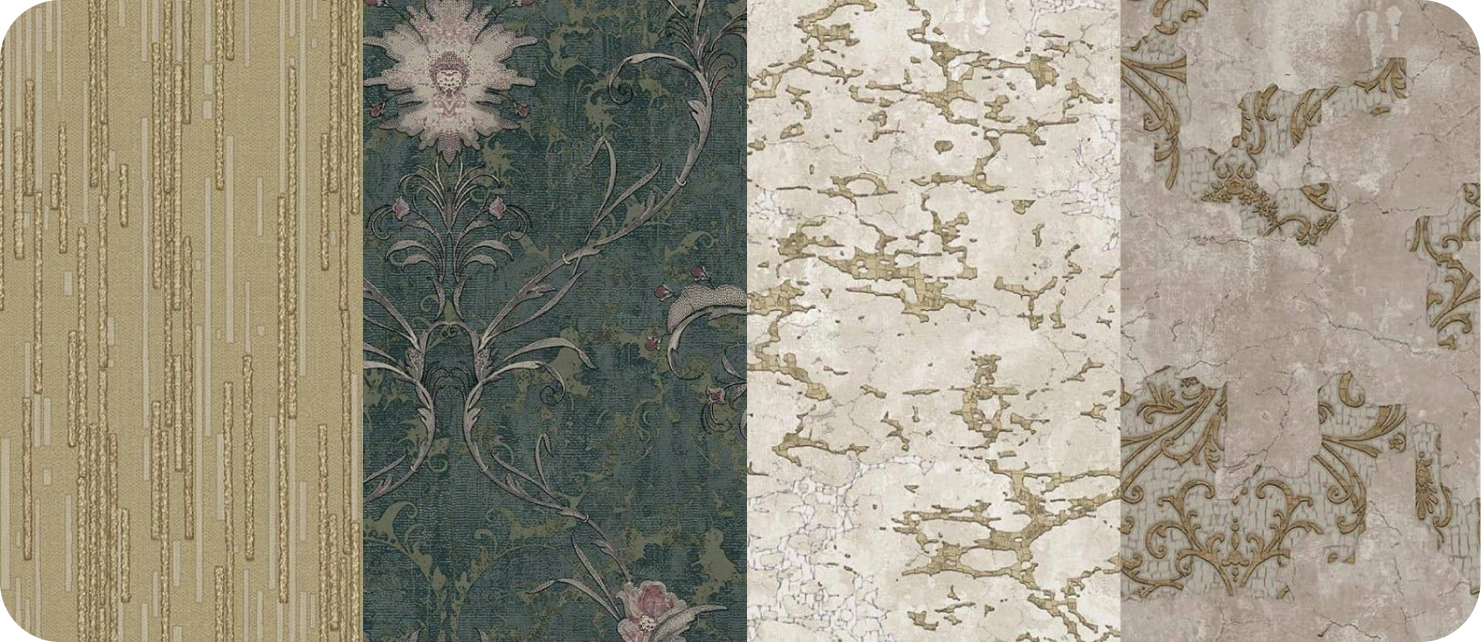 Variety design of wallpaper eterna