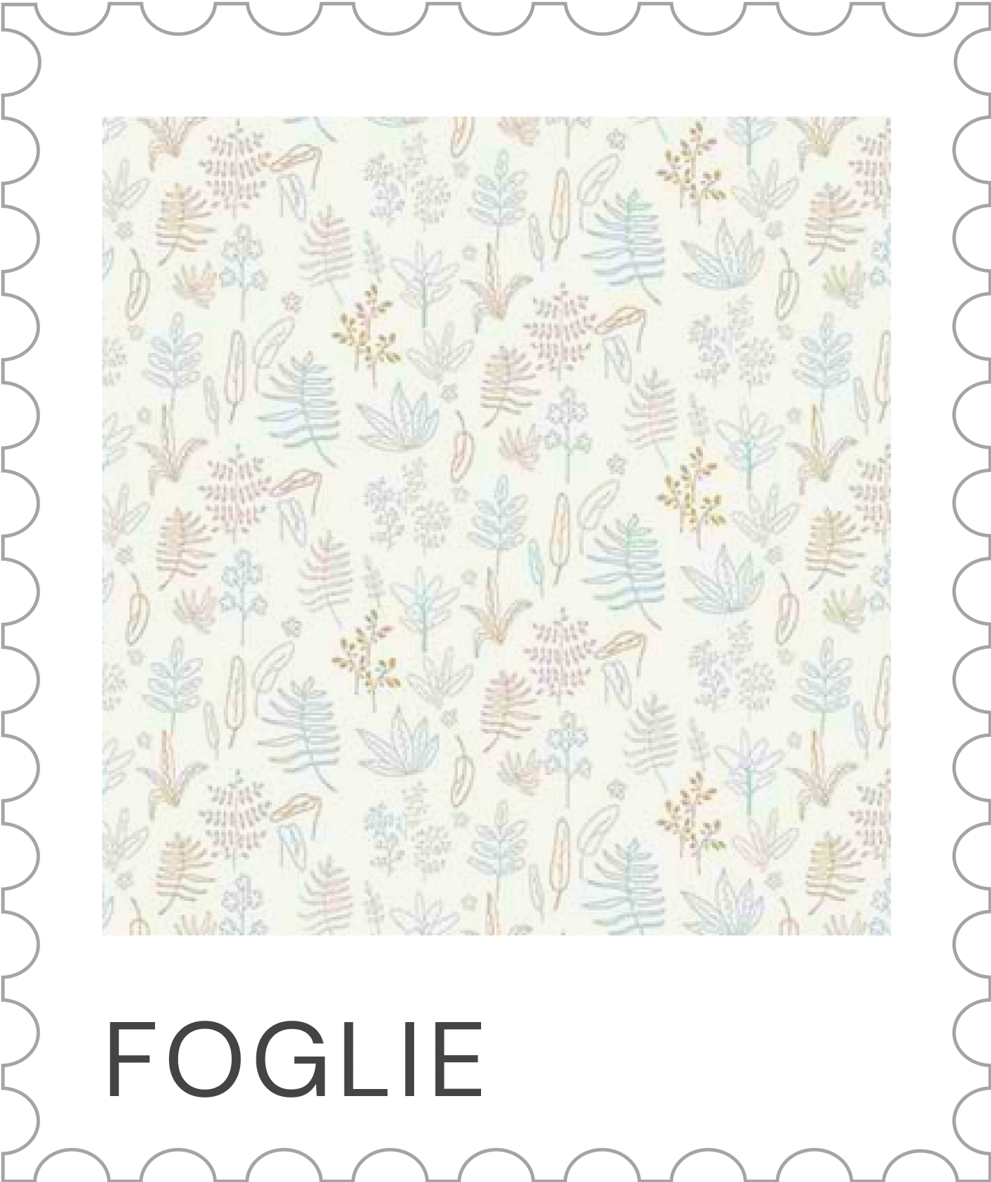 foglie wallpaper design