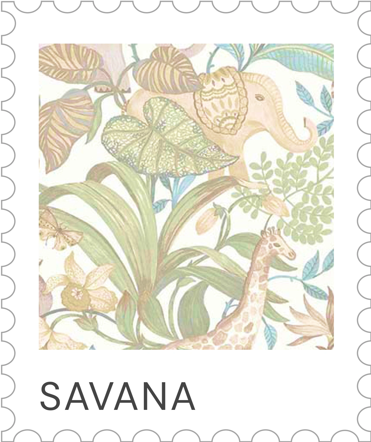 savana wallpaper design