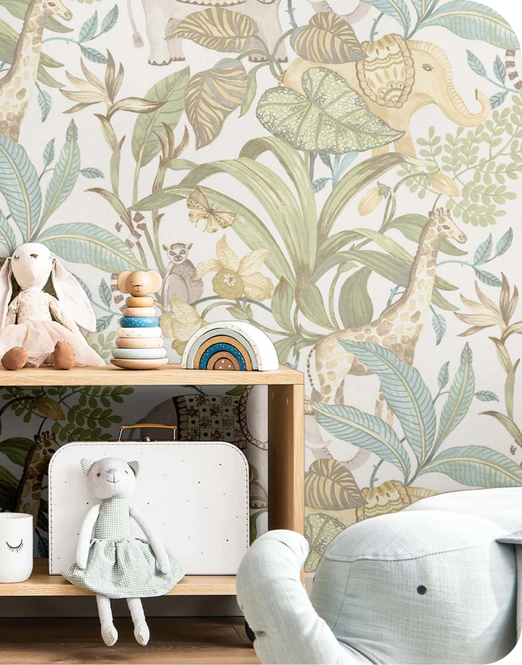 Savanna pattern floral animal from cristiana masi