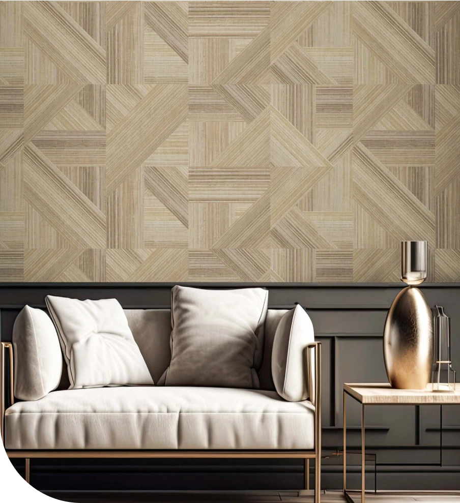 Connesionni wallpaper in Living Room Area