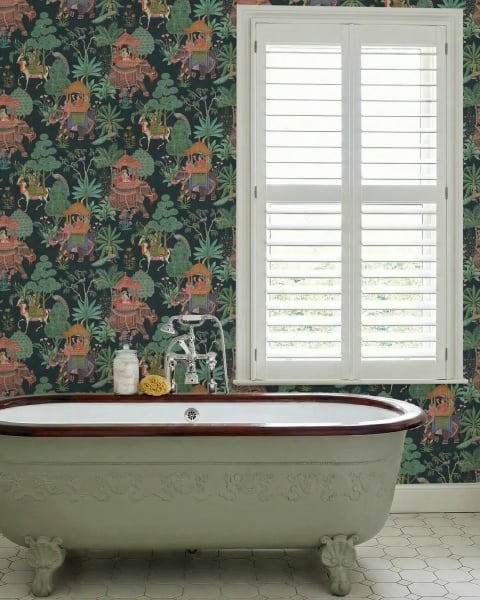 Esselle Home | Heritage Tales | Emperor's Garden Black 