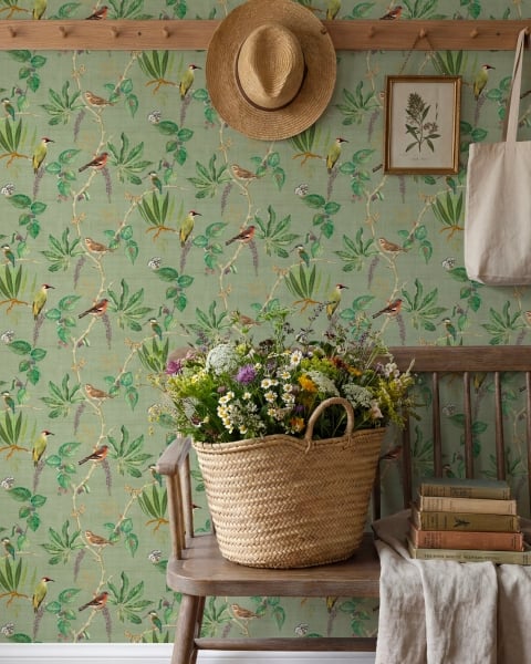 Esselle Home | Heritage Tales | Hill Top Garden Blue Green