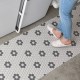 Floor Mat - Honeycomb Mosaic (Charcoal Gray)