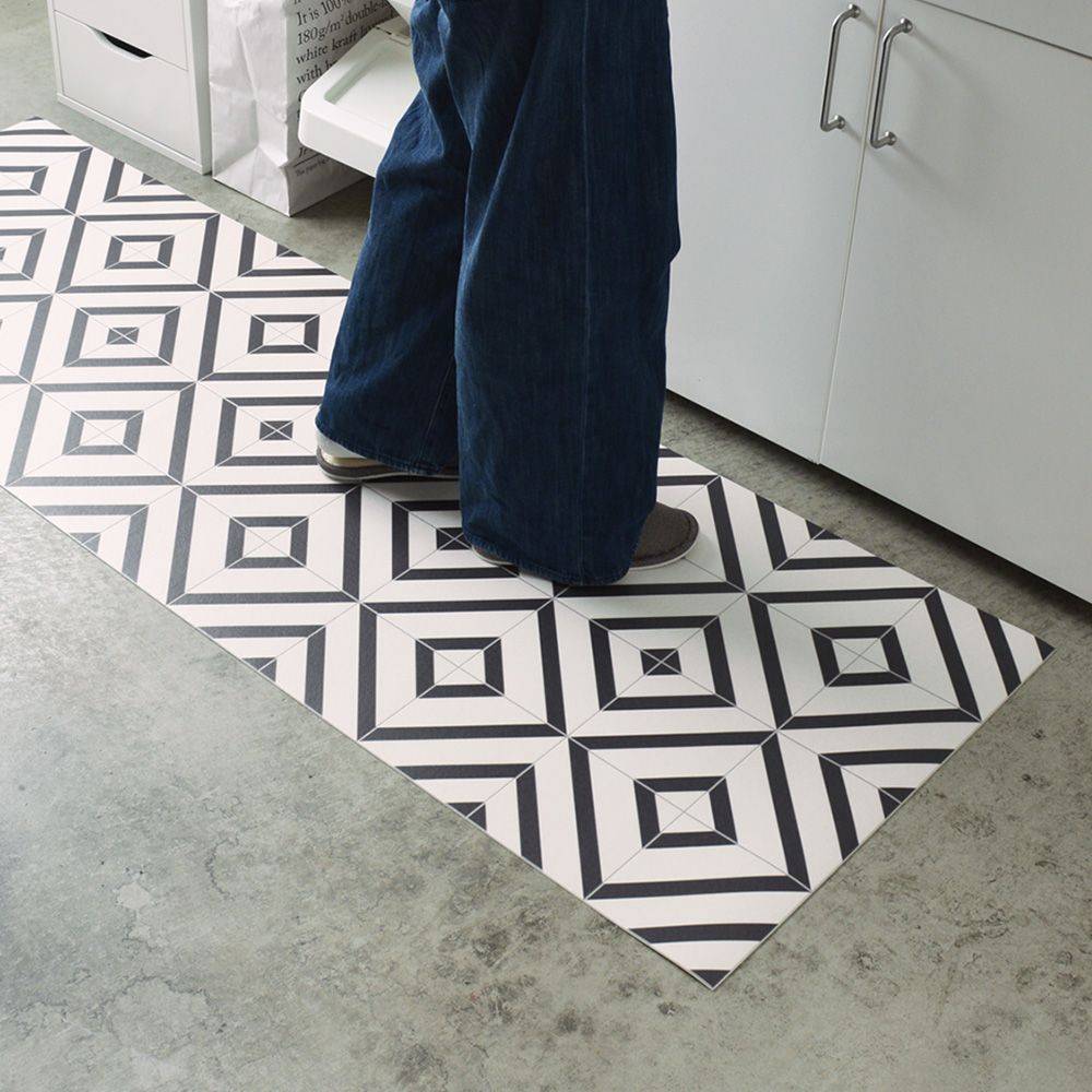 Floor Mat - Stylish Tiles