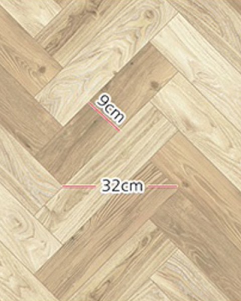 Peelable Vintage Floor Sheet / RSF-22 Light Herringbone