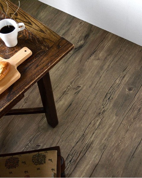 Peelable Vintage Floor Sheet / RSF-01 Dark Oak
