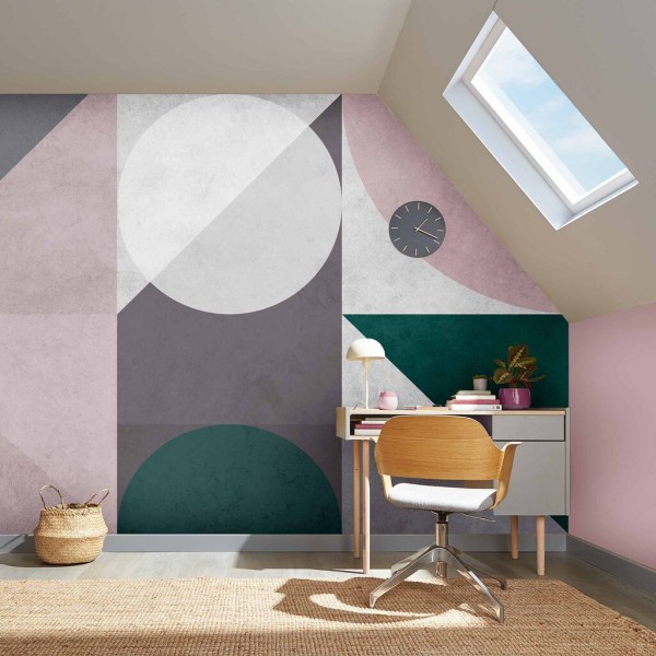 Graham & Brown | Abstract Geo Bespoke Mural