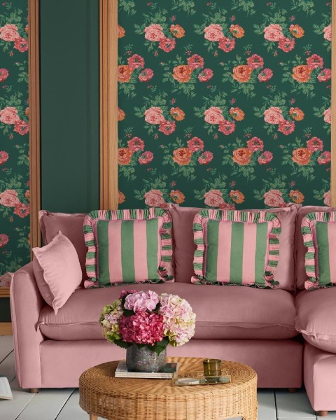 Graham & Brown | Archive Rose Wallpaper