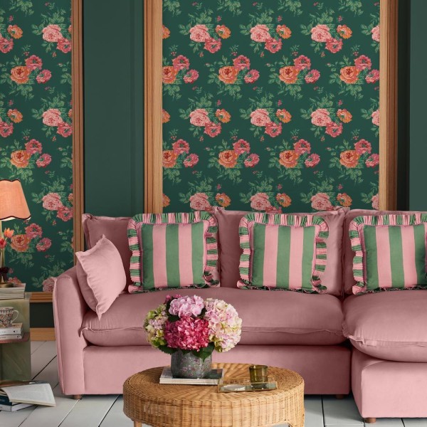 Graham & Brown | Archive Rose Wallpaper
