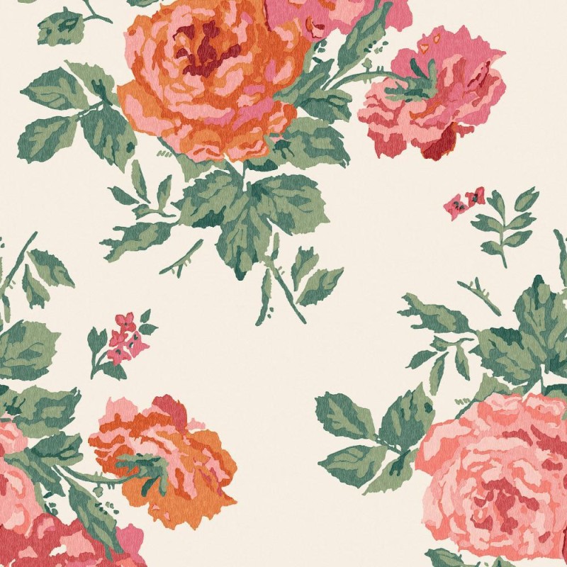 Graham & Brown | Archive Rose Wallpaper