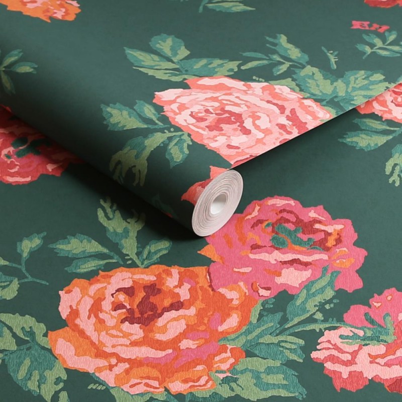 Graham & Brown | Archive Rose Wallpaper
