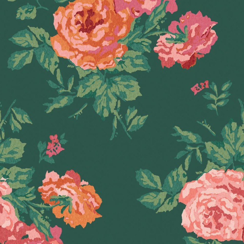 Graham & Brown | Archive Rose Wallpaper